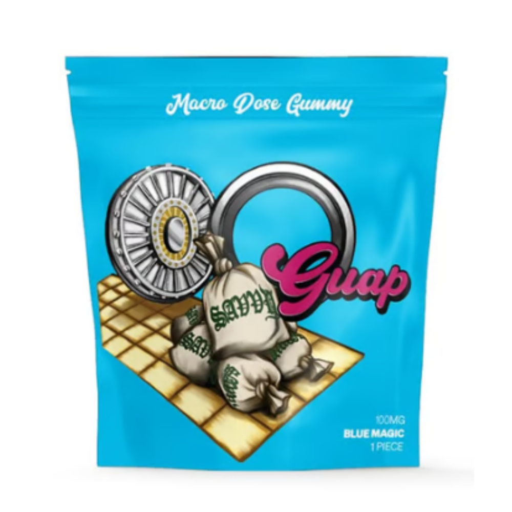 Photograph of product: Savvy | Guap Blue Magic 1pk | 100mg