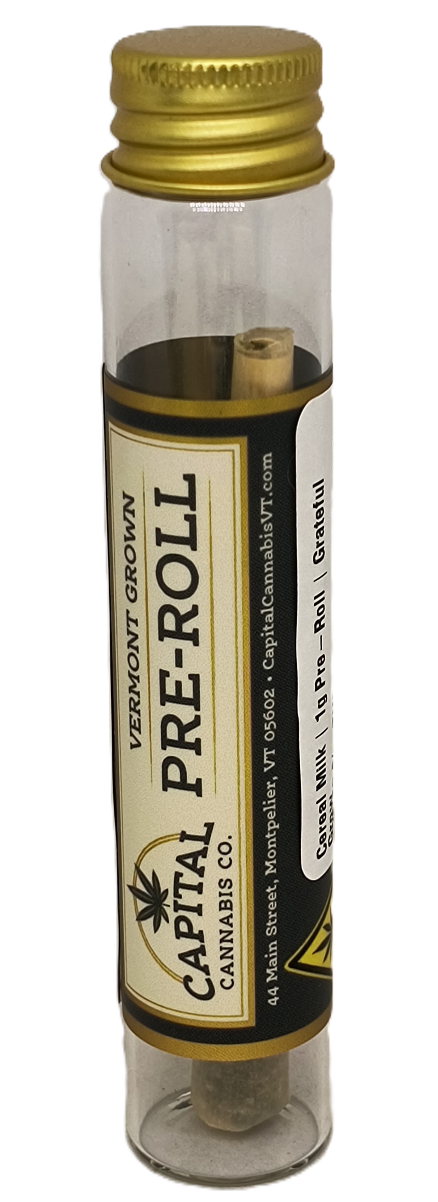 Photograph of product: Cereal Milk Pre-Roll | Grateful Grow