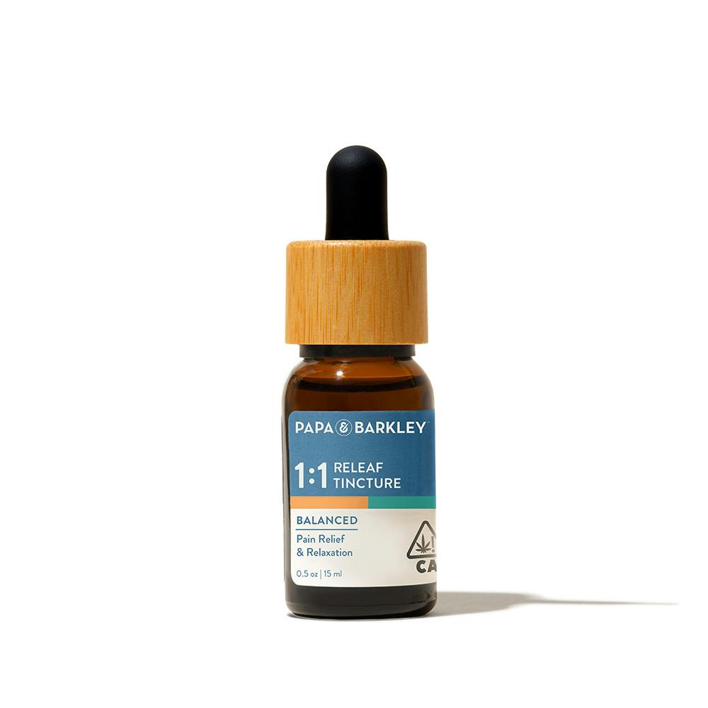 Photograph of product: Balanced Releaf 1:1 Tincture 15ml   225 Milligrams