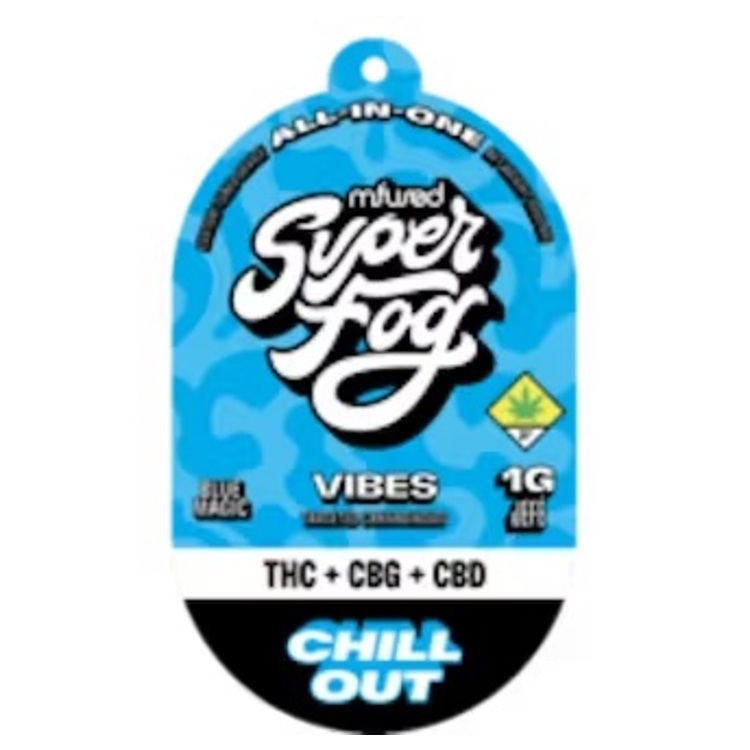 Photograph of product: Disposable Vape Vibes Chill Out CBD:CBG 1:1:1 (Targeted Cannabinoids Flavored) mf