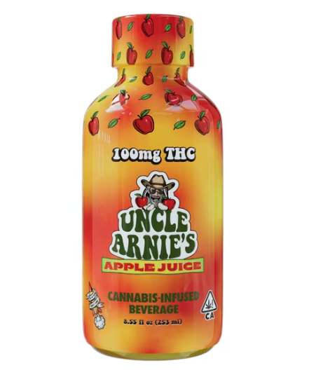 Photograph of product: Smacking Apple [H] | 8oz 100mg  Beverage | Uncle Arnie's