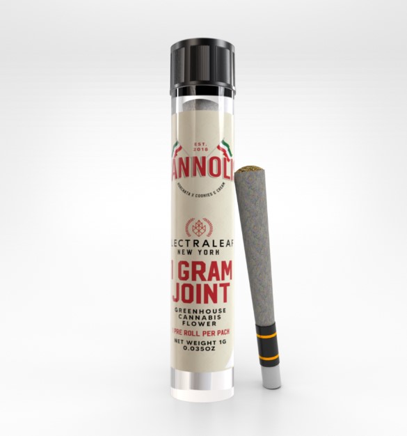 Photograph of product: Electraleaf | Cannolis | | Pre Roll | 1g