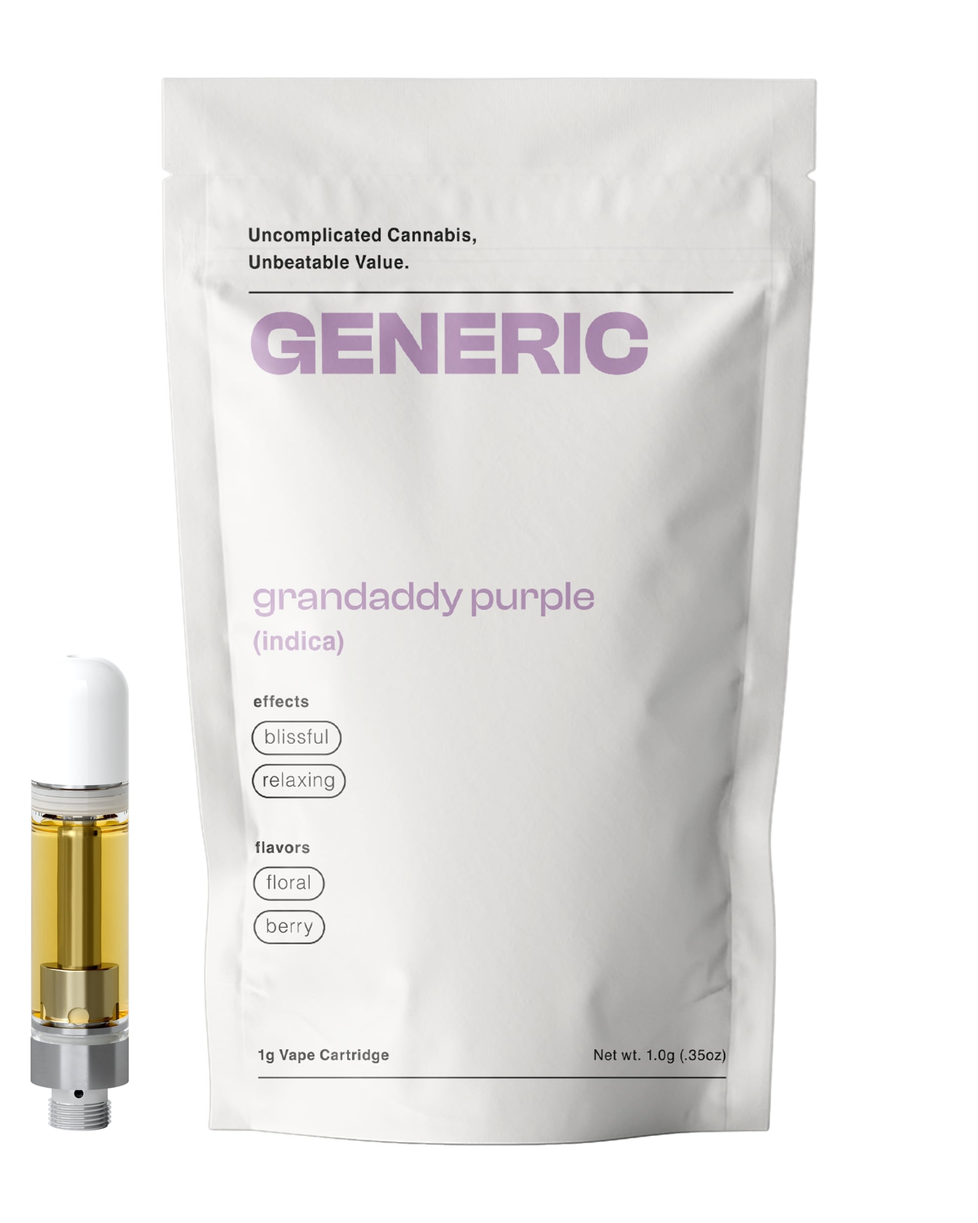 Photograph of product: Generic | Maui Wowie Cartridge ( S ) | 1g