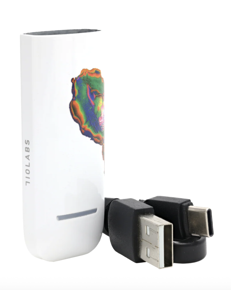 Photograph of product: White Oil Spill Battery