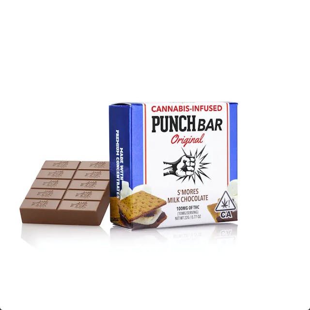 Photograph of product: 100MG Original Milk Chocolate S'Mores Bar - Milk Chocolate S'Mores