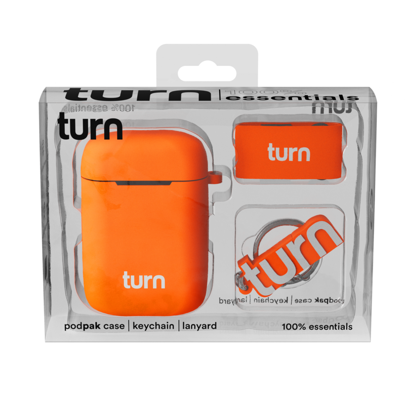 Photograph of product: Turn Pod Pak Battery Essential kit OG Orange