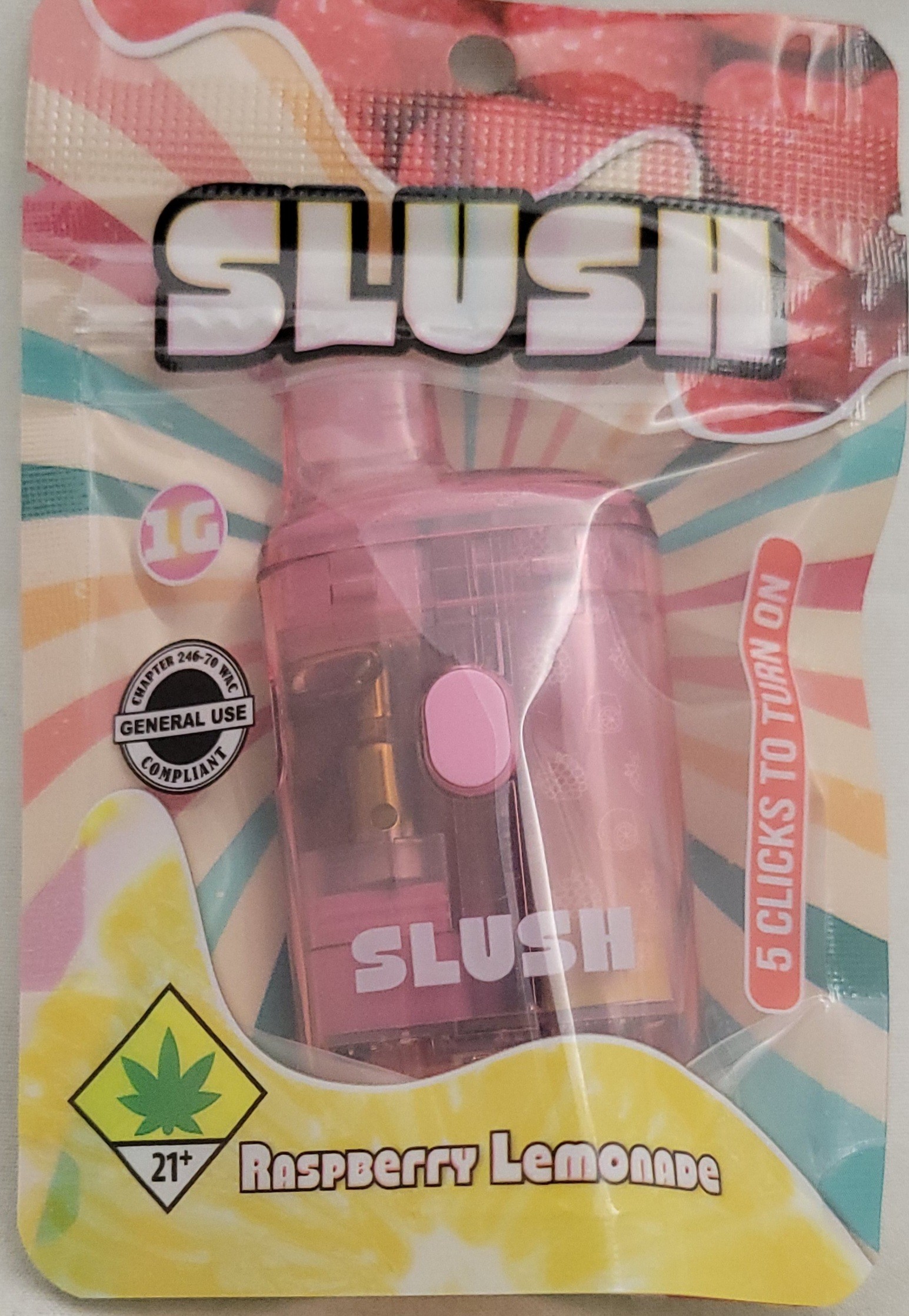 Photograph of product: Raspberry Lemonade | 1g *General Use Compliant*