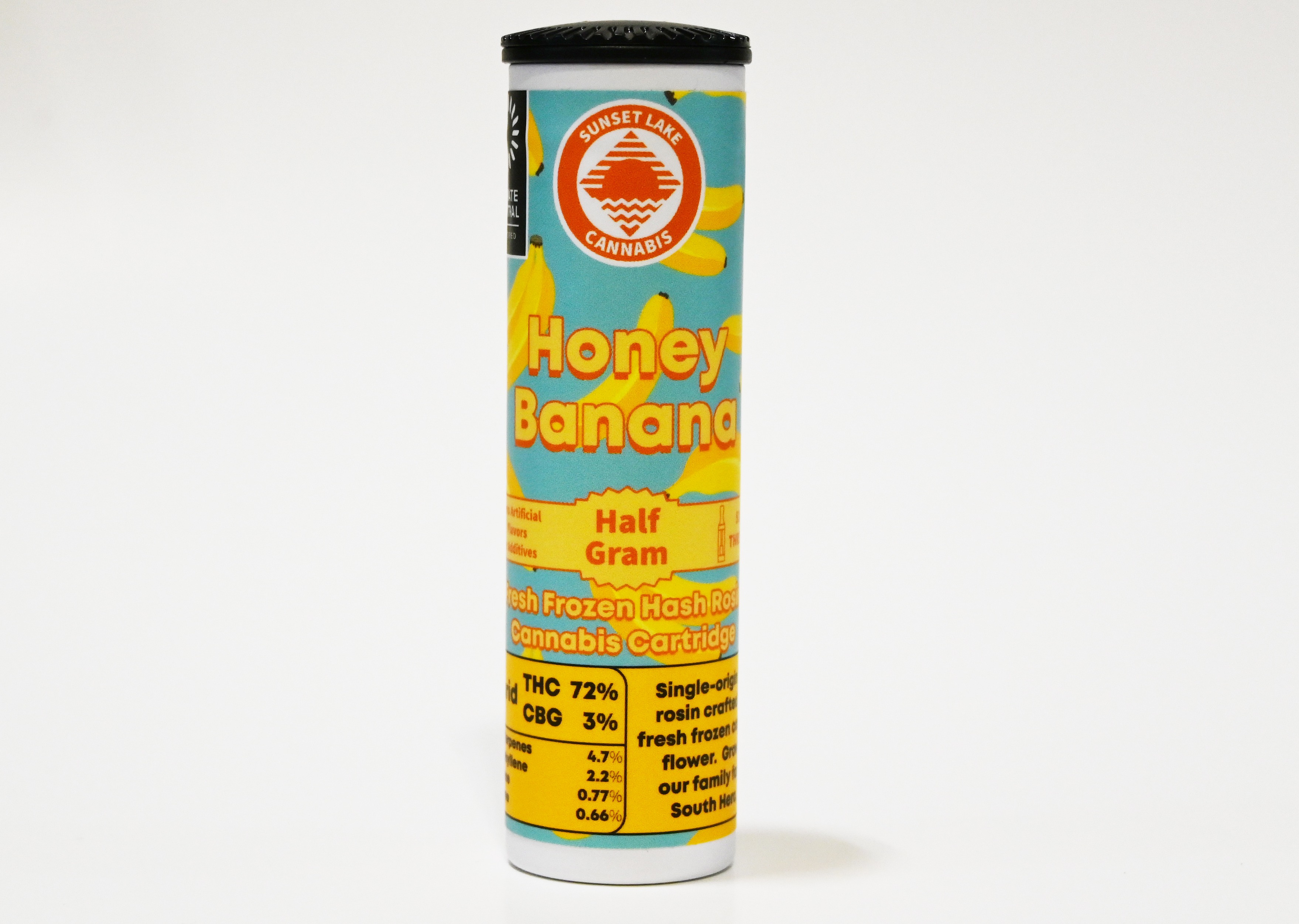 Photograph of product: Sunset Lake au chocolat Rosin Cart | Honey Banana