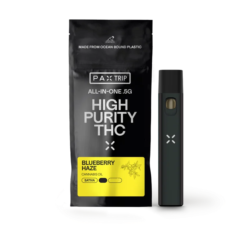 Photograph of product: PAX - Blueberry Haze - AIO Vape Pen