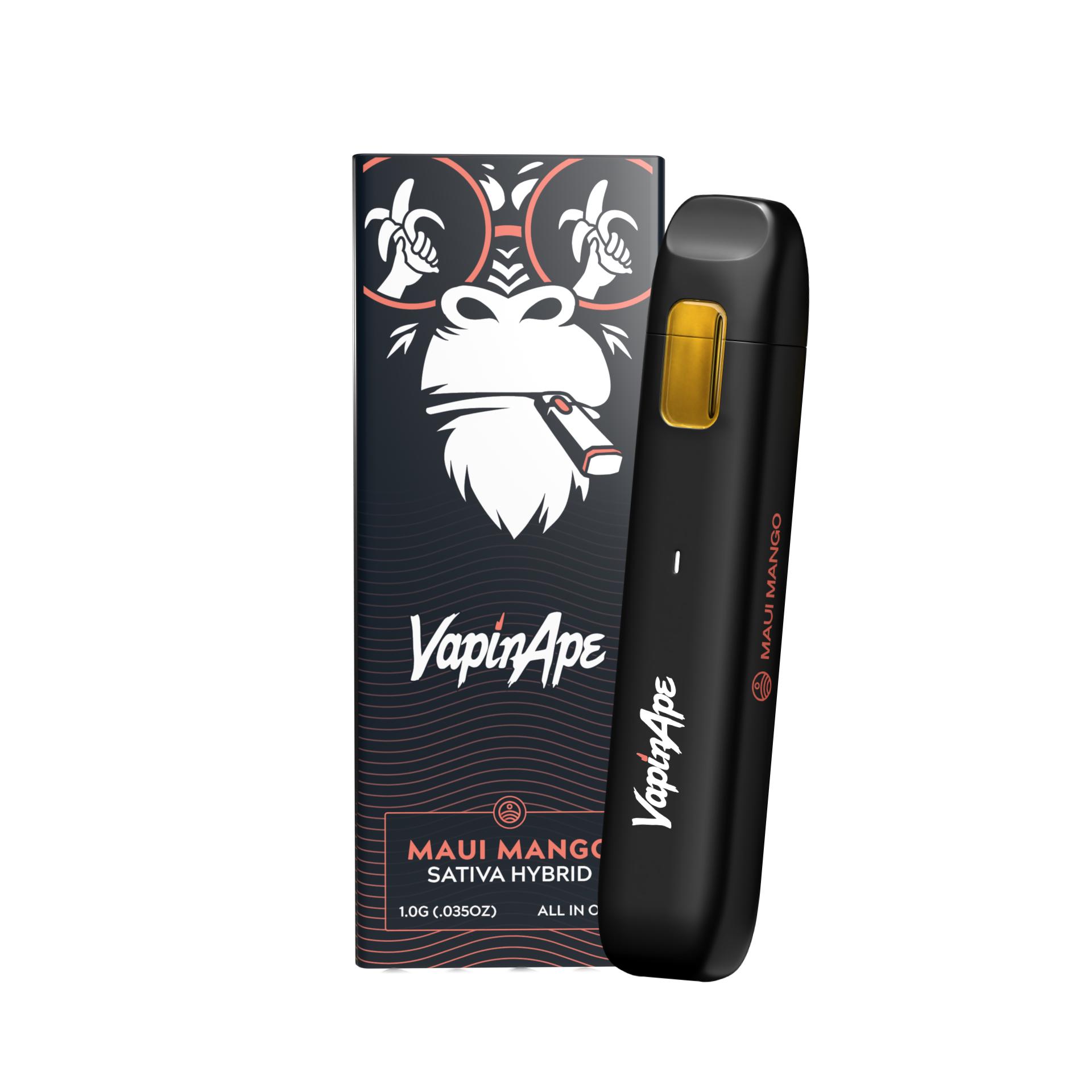 Photograph of product: Vapin Ape Maui Mango All-In-One Vape | 1g