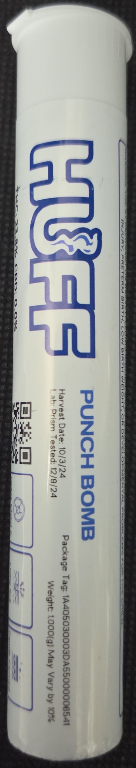 Photograph of Product: HUFF - Punch Bomb - PreRoll