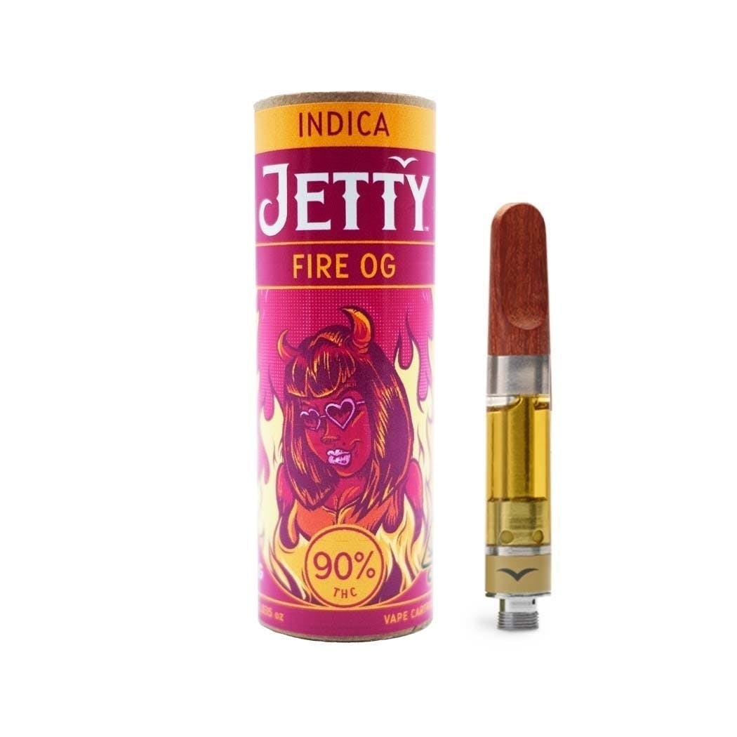 Photograph of product: Fire OG High THC Cartridge 1g
