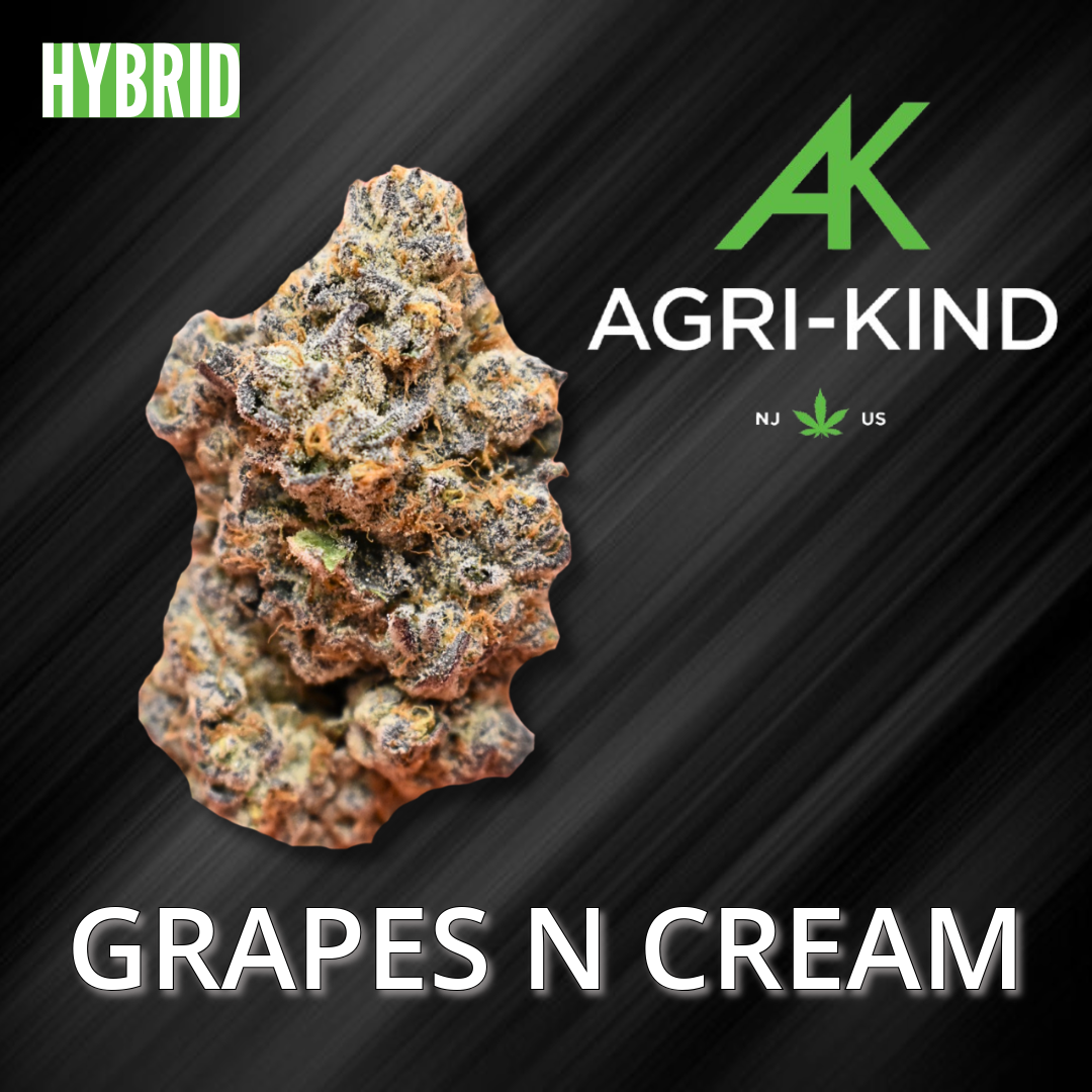 Photograph of product: Agri-Kind | Grapes N' Cream | 3.5g