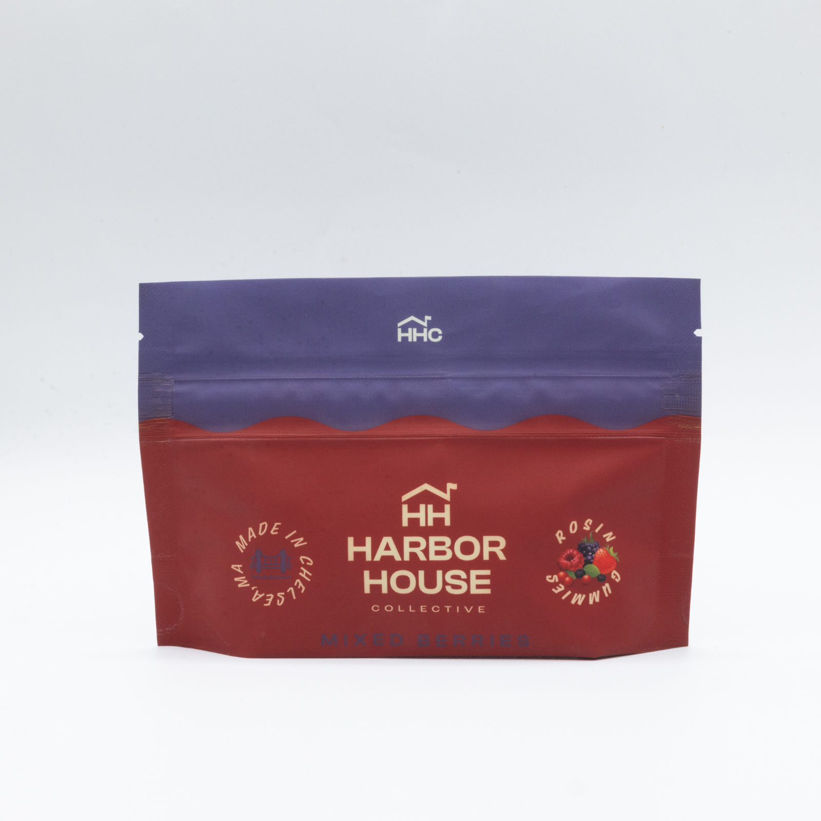 Photograph of product: 100mg 20pk Rosin Gummies | Mixed Berries | Harbor House
