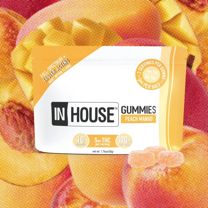 Photograph of product: Peach Mango Gummies (10pk)