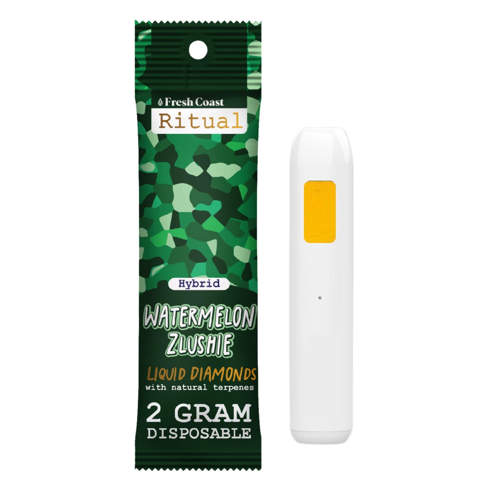 Photograph of product: Fresh Coast | 2g Liquid Diamond Disposable | Hybrid | Watermelon Zlushie