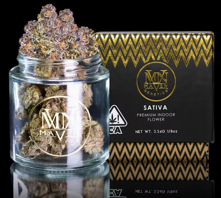 Photograph of product: Maven Key Lime Jack Oui'd Flower 3.5g