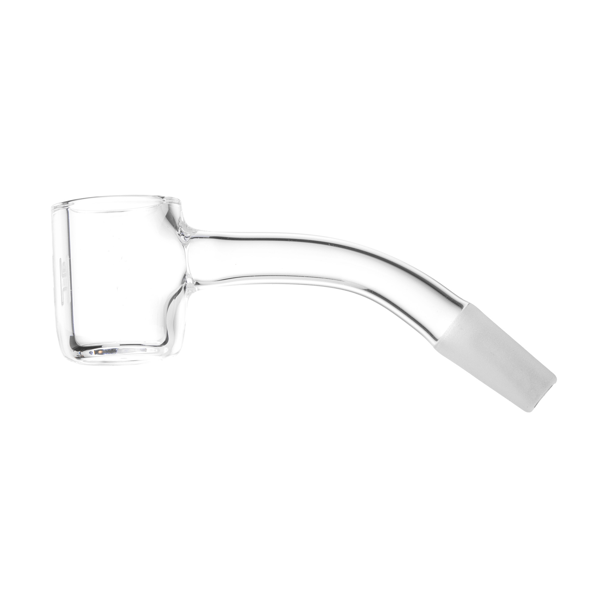 Photograph of product: Clear Bucket Banger | Standard Weld | 14mm 45 Degree (TAX INCLUDED)