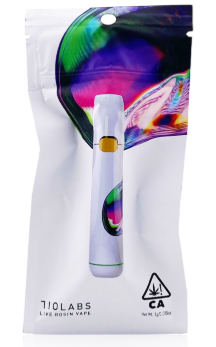 Photograph of product: BOOTYLICIOUS #1 1G LIVE ROSIN ALL IN ONE
