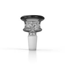 Photograph of product: Glass Flower Bowl By Honeybee Herb Black