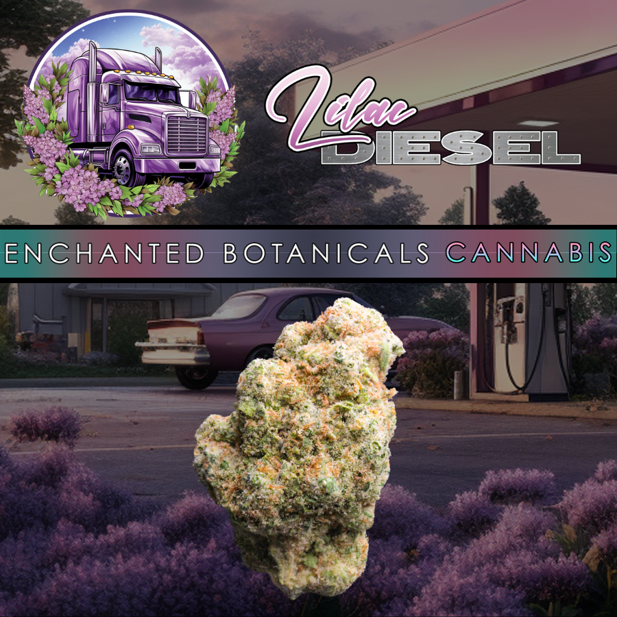 Photograph of product: Flower - Lilac Diesel - Oui'd - 28g
