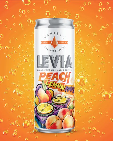 Photograph of product: Peach Lemon Rave | 5mg/12oz