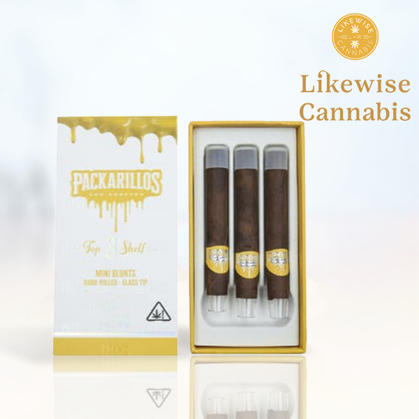 Photograph of product: 3-PACK GRAPEFRUIT KUSH PACKARILLOS 2.25G INFUSED BLUNTS