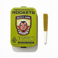 Photograph of Product: Devil's Dawn 7pk Pre Rolls