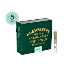 Photograph of product: Dogwalkers | White OG Sit 5pk Pre-Rolls 1.75g
