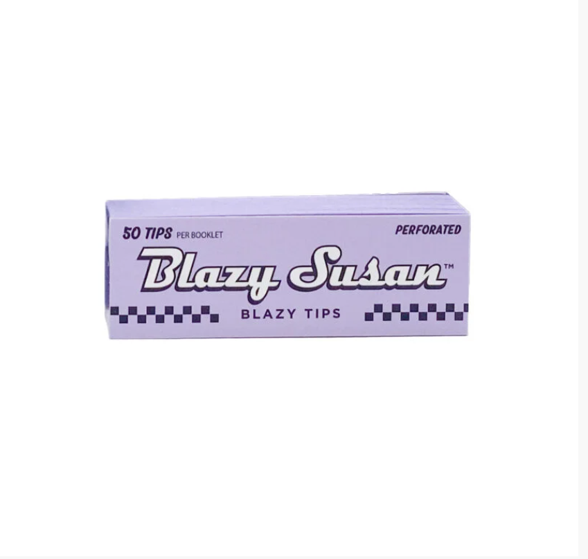 Photograph of product: BLAZY SUSAN PURPLE FILTER TIPS 50/PK