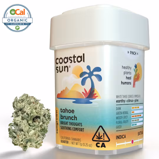 Photograph of product: Coastal Sun | Flower H | Tahoe Brunch - 7g