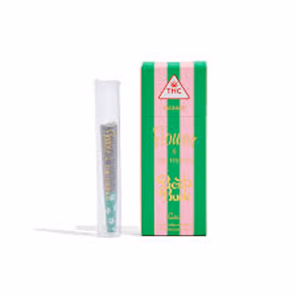 Photograph of product: EDIE PARKER | PRE-ROLL JOINTS | EARLY BIRD: LEMON FRESH | 2PK