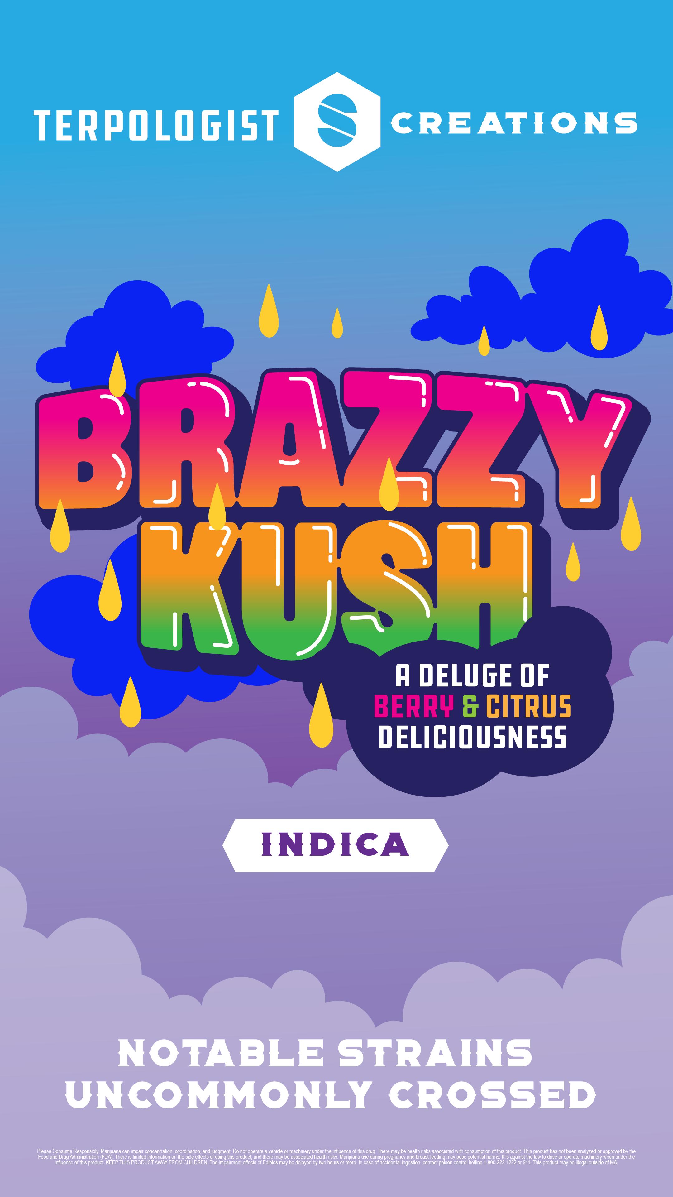 Photograph of product: Brazzy Kush | Liquid Diamonds Vape | 0.5g