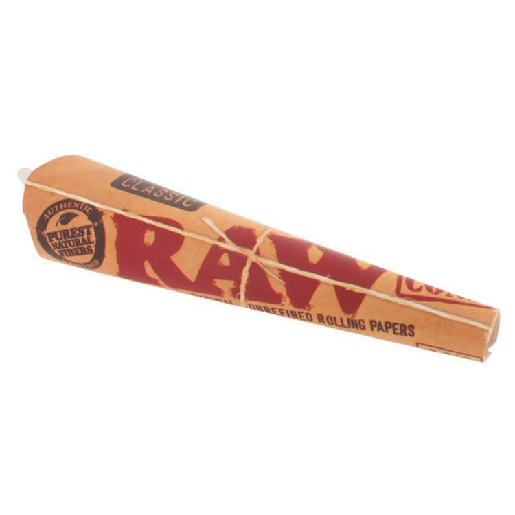 Photograph of product: Raw: Classic Cones - 1 1/4 6pk