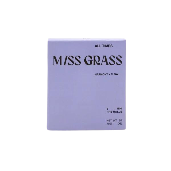 Photograph of product: Miss Grass - All Times - Mini Pre-Rolls - 5pk