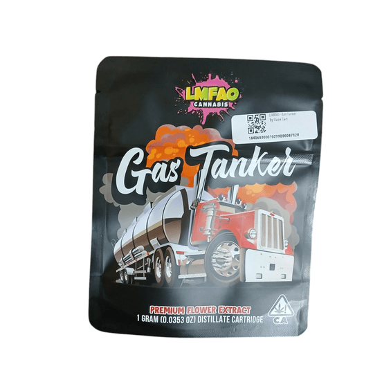 Photograph of product: LMFAO - Gas Tanker 1g Vape Cart - 