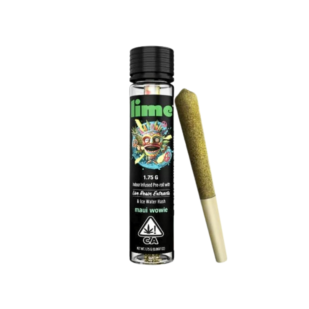 Photograph of product: MAUI WOWIE LIVE RESIN & ICE WATER au chocolat INFUSED PREROLL