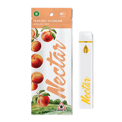 Photograph of product: Distillate Dispo | Peaches 'N Cream