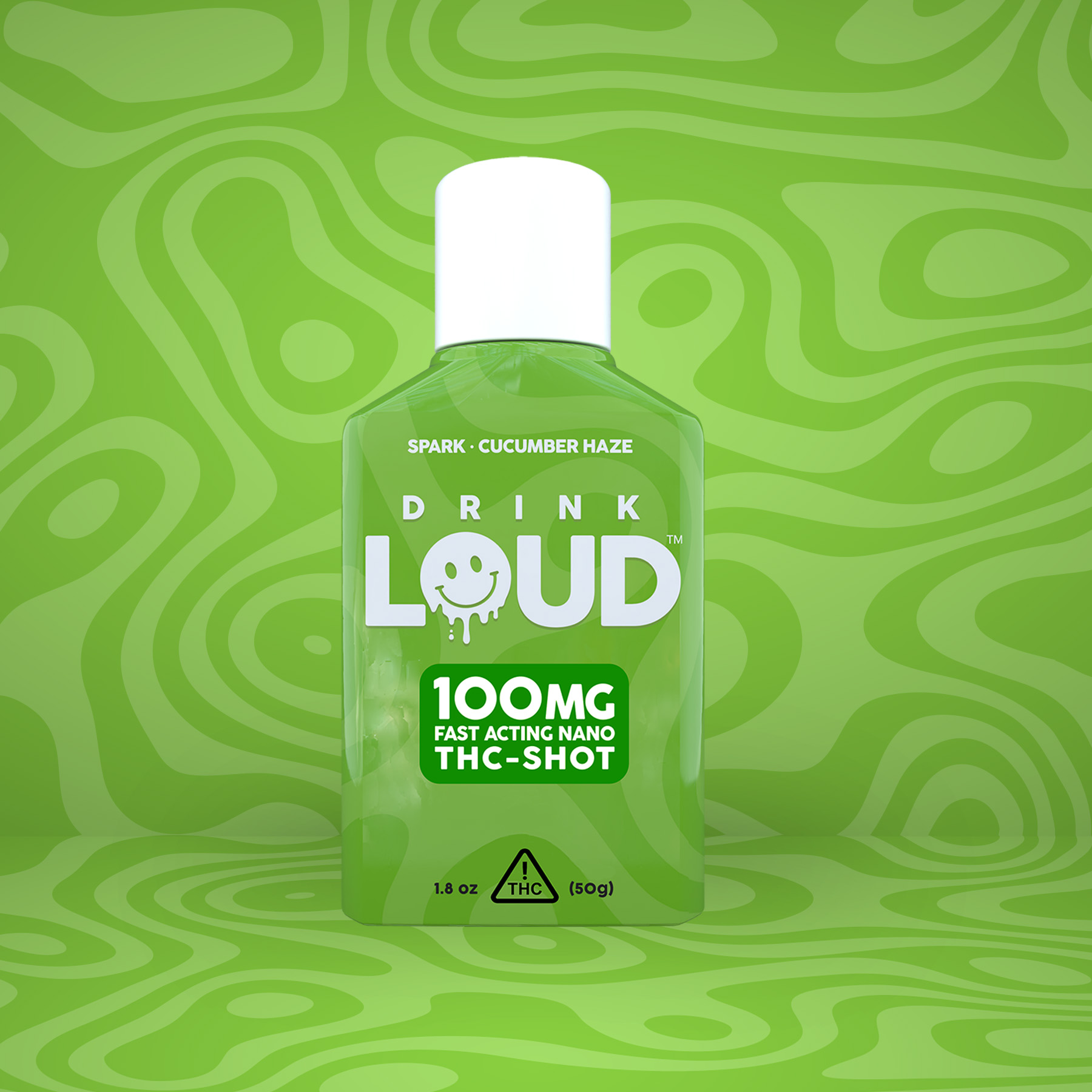 Photograph of product: Cucumber Haze | Spark (100mg TH-oui)
