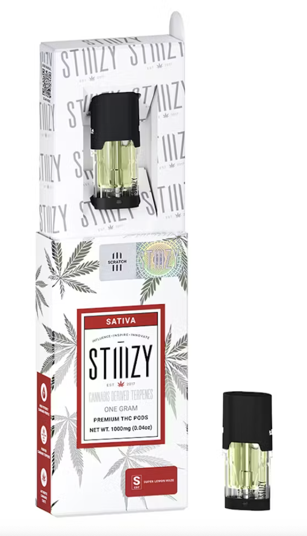 Photograph of product: Super Lemon Haze premium pod 1g | 80.23% TH-oui