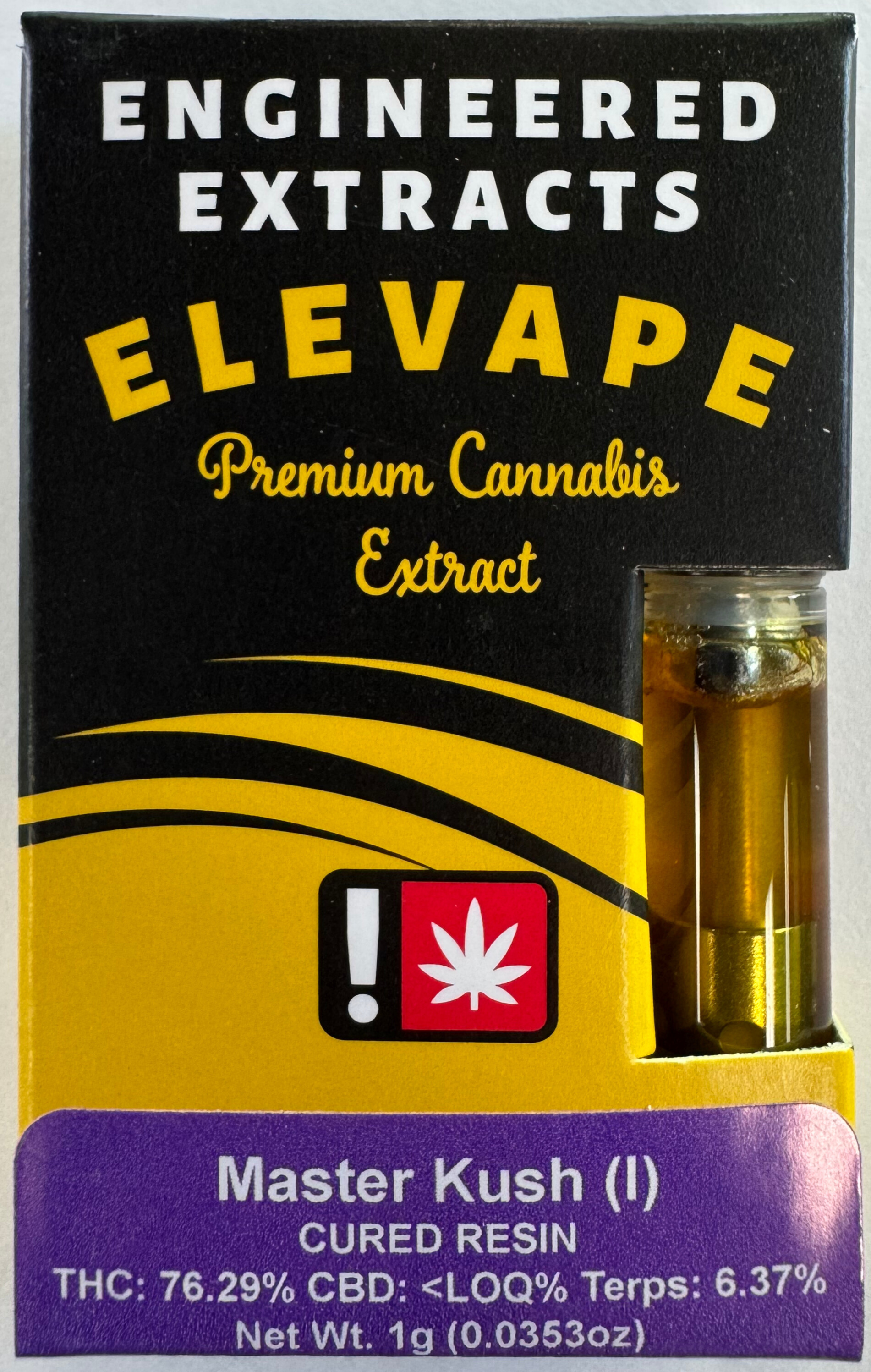 Photograph of product: Master Kush (I)