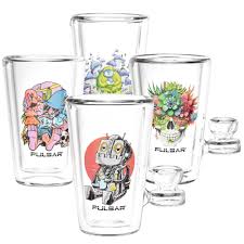 Photograph of product: Pulsar | Drinkable Series Glass Tumbler Pipe - | Succulent Smile