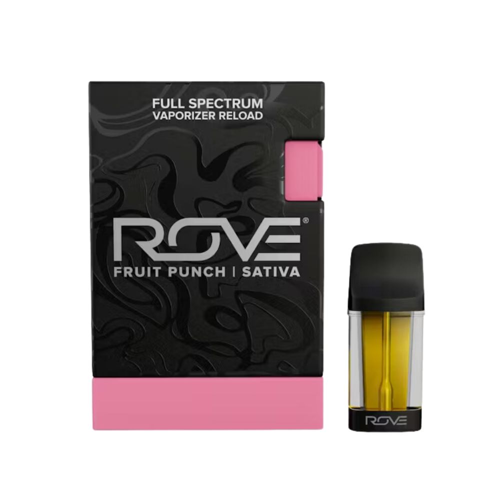 Photograph of product: VAPE RELOAD - FRUIT PUNCH LIVE RESIN DIAMONDS 1G - ROVE