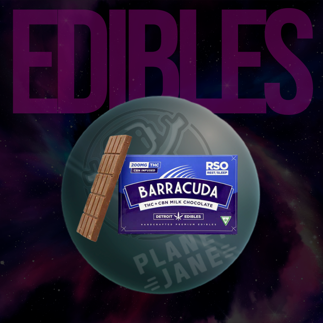 Photograph of product: Barracuda - 200mg Chocolate Bar - Milk Chocolate RSO Rest 2:1 TH-oui/CBN