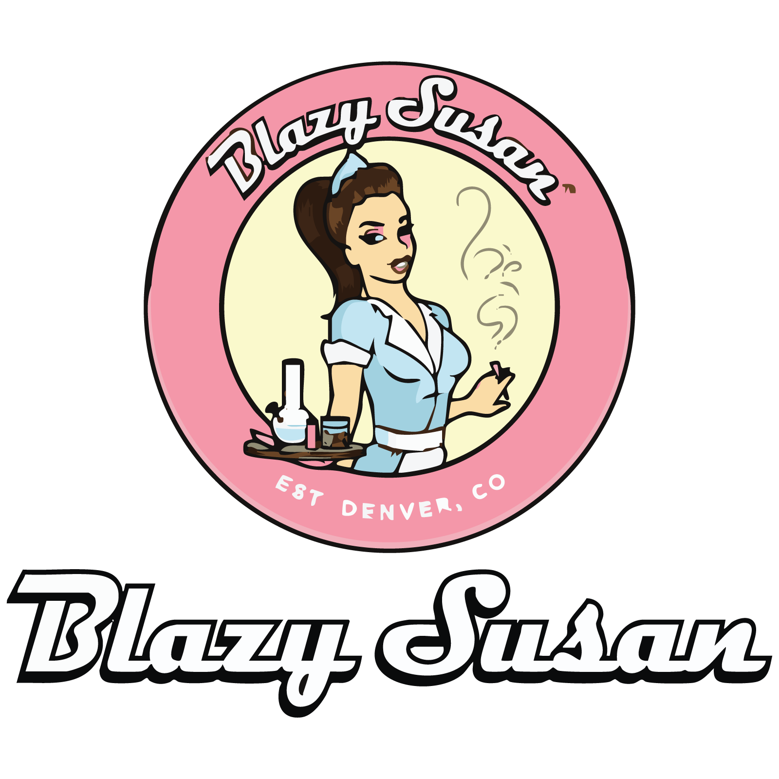 Photograph of product: Blazy Susan Cones Queen Size | 25ct | Pink