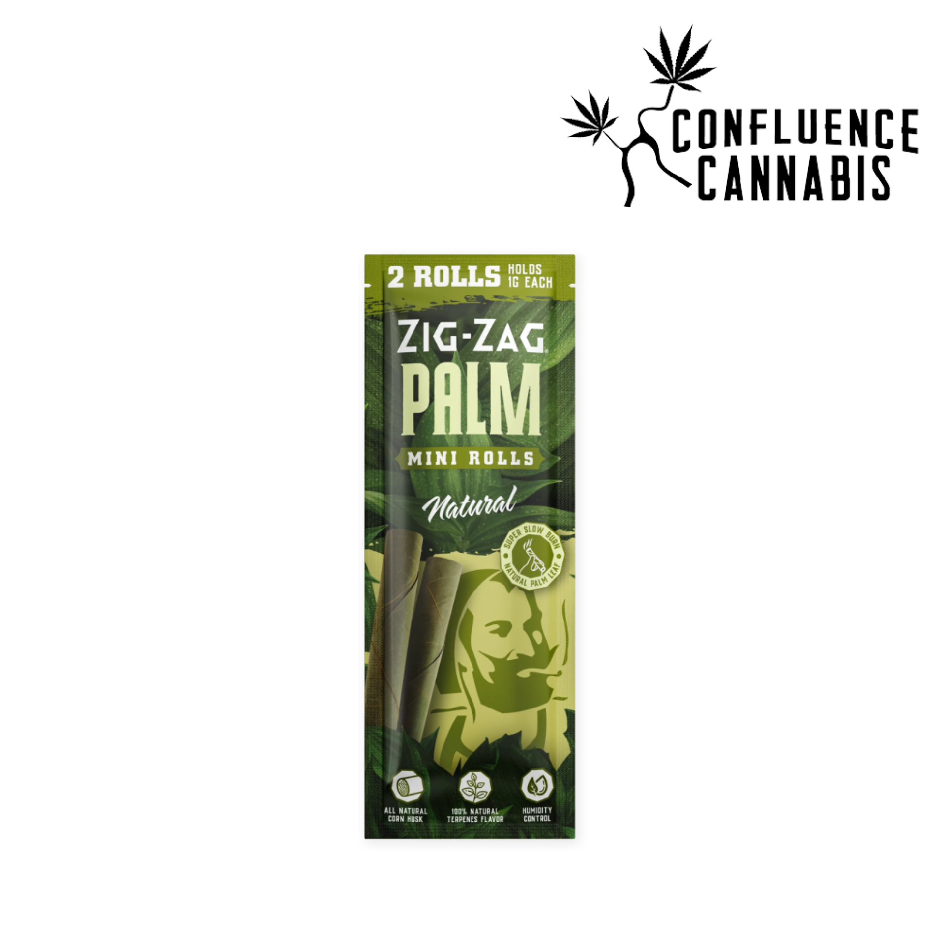 Photograph of product: Natural Mini Rolls 2 Pack