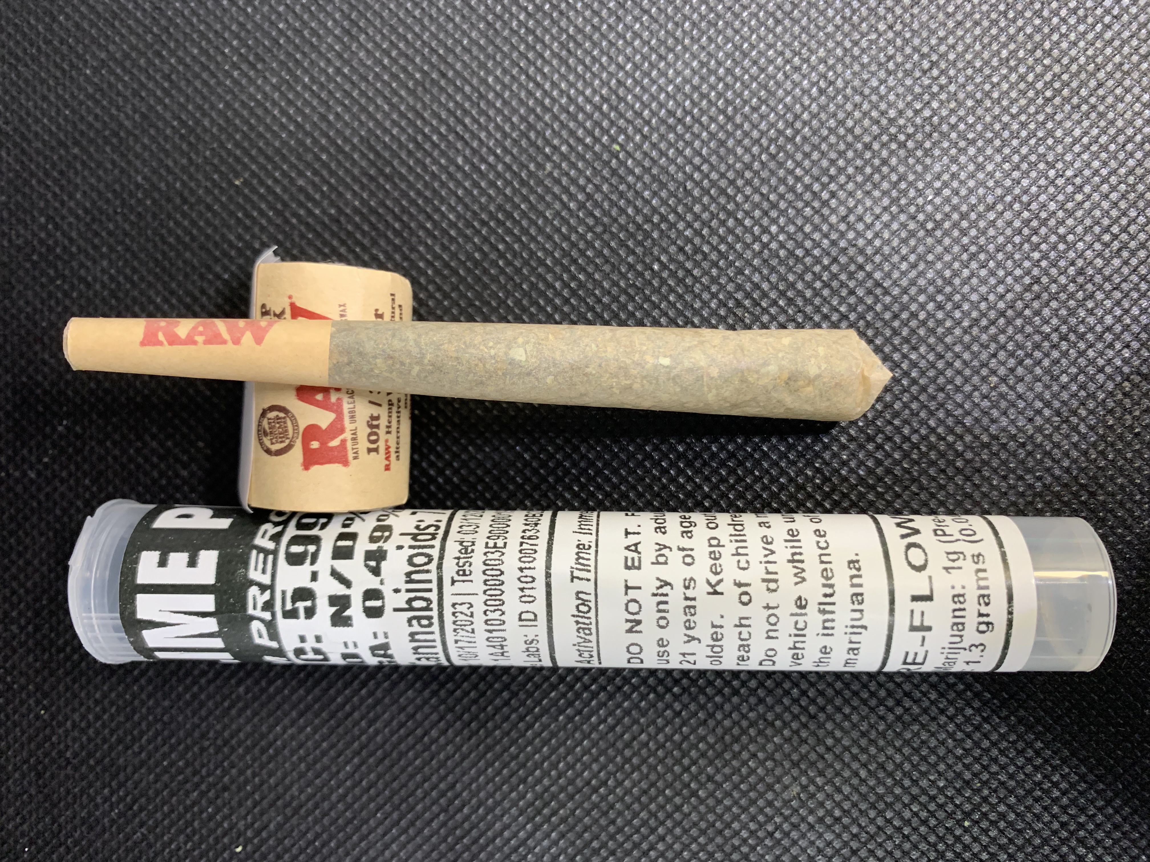 Photograph of product: CB - Pre Roll 1g - Key Lime Pie (I)