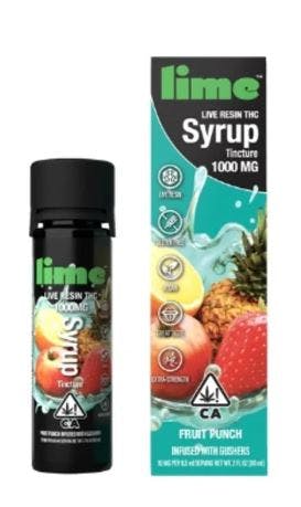 Photograph of product: Fruit Punch 1000mg Syrup - 