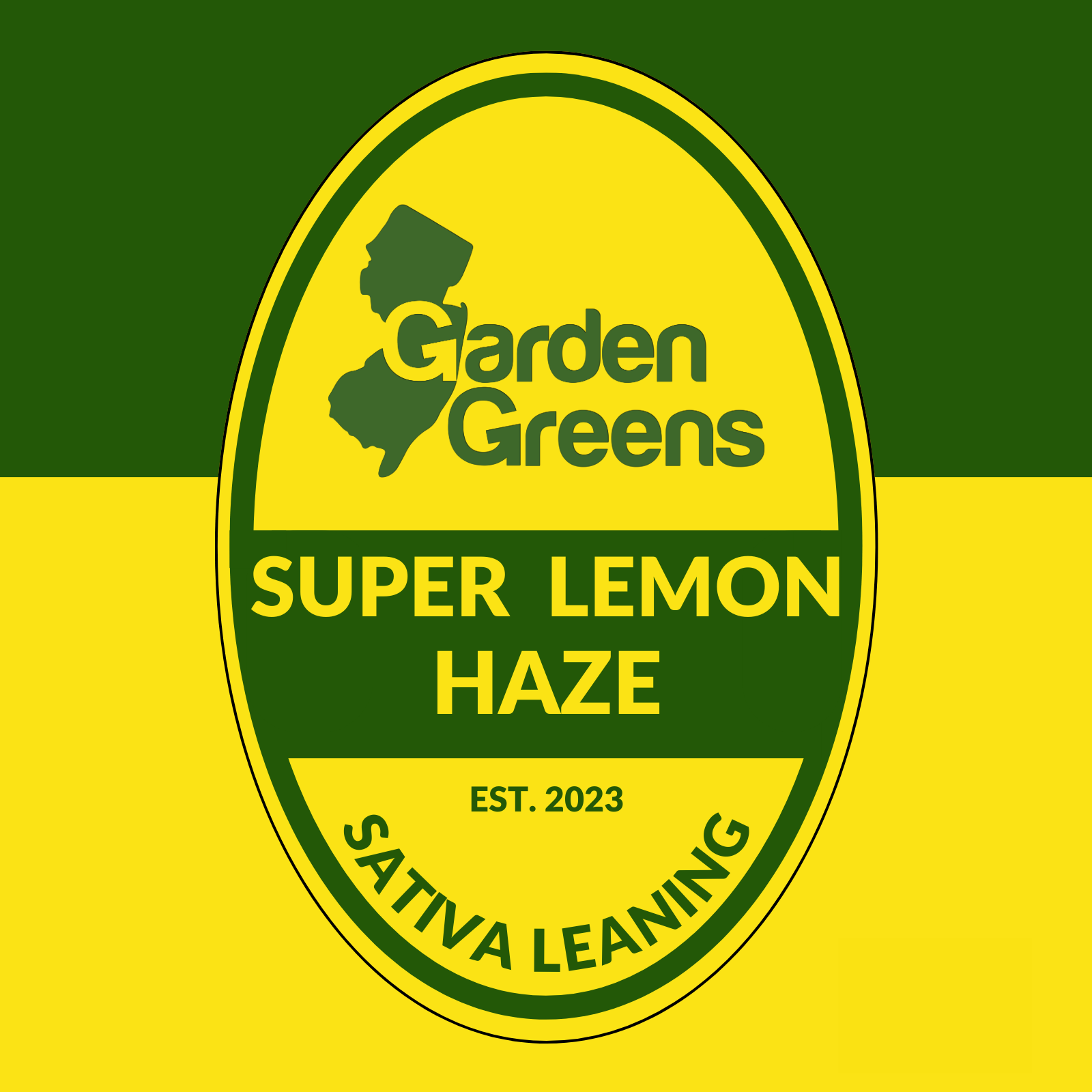 Photograph of product: Garden Greens | Super Lemon Haze (Oui'd) - 3.5g