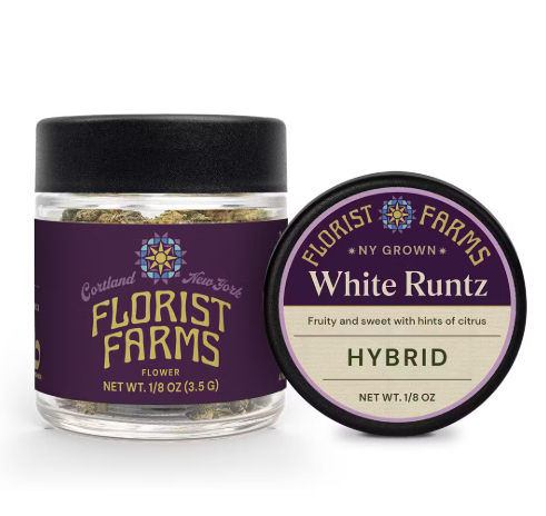 Photograph of product: Florist Farms | Flower | White Runtz - 3.5g
